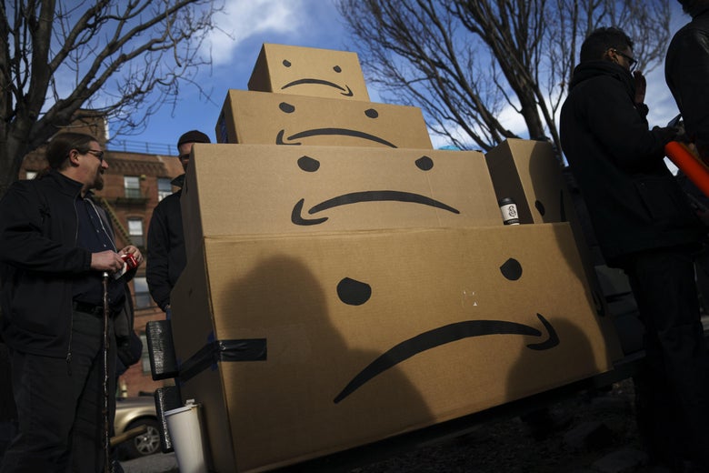 Amazon boxes
